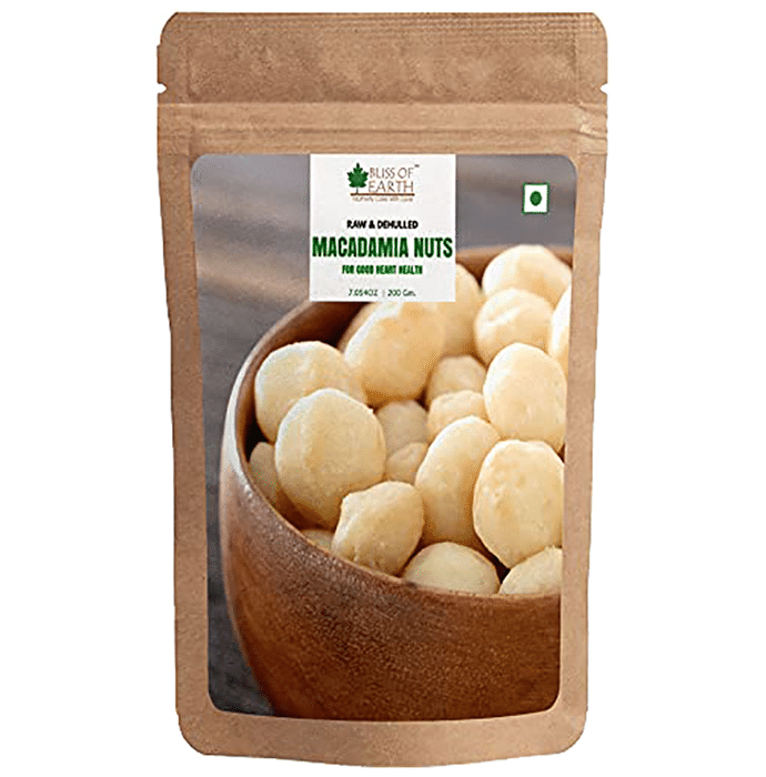 Bliss of Earth Raw & Dehulled Macadamia Nuts