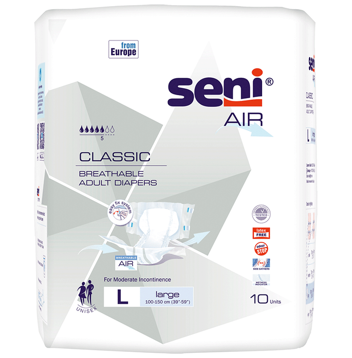 Seni Air Classic Breathable Adult Diaper Large