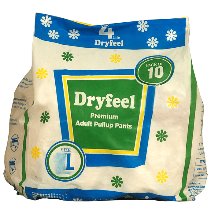 Dryfeel Premium Adult Pullup Pants Large