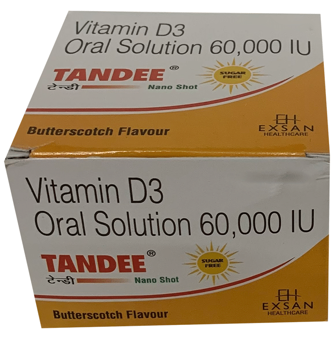 Tandee Nano Shot Butterscotch Sugar Free