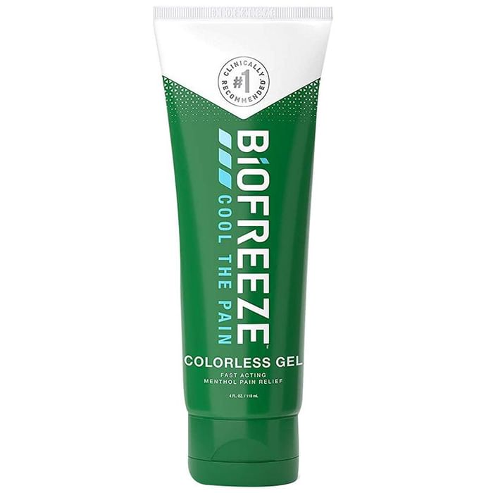 Biofreeze Menthol Pain Relief Colorless Gel