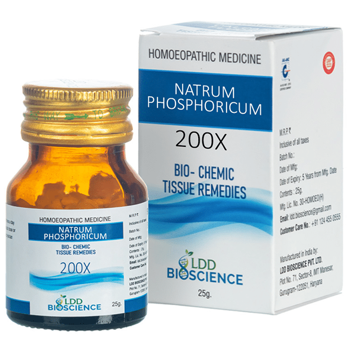 LDD Bioscience Natrum Phosphoricum Biochemic Tablet 200X