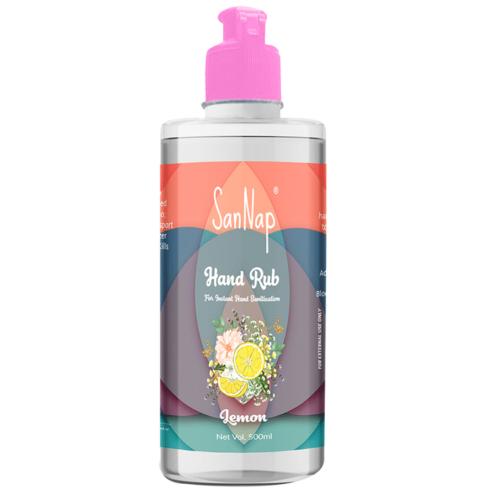 SanNap Lemon Hand Rub Advanced Instant Hand Sanitization