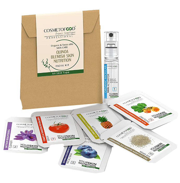 Cosmetofood Professional Skin Nutrition Facial Kit Quinoa Blemish Control