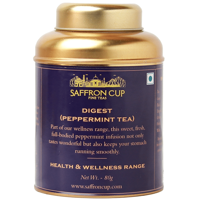 Saffron Cup Digest Peppermint Tea