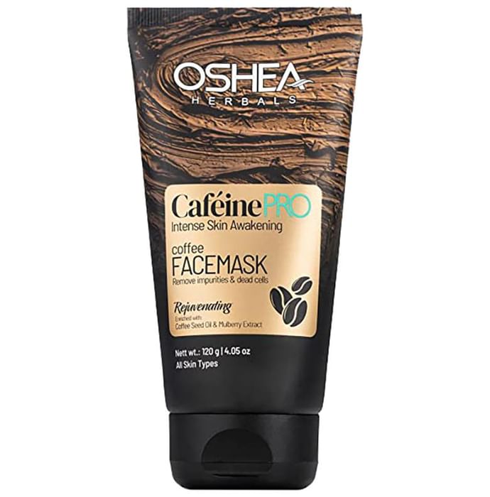 Oshea Herbals Cafeine Pro Intense Skin Awakening Coffee Face Mask
