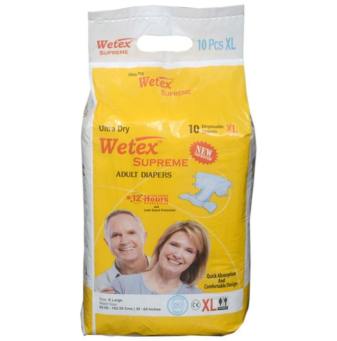 Wetex Supreme Ultra Dry Adult Diaper XL