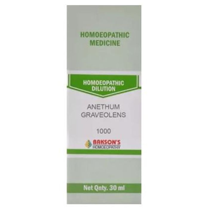 Bakson's Anethum Graveolens Dilution 1000 CH