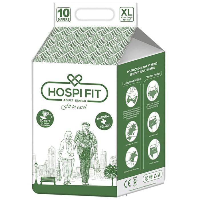 Hospi Fit Adult Diaper XL