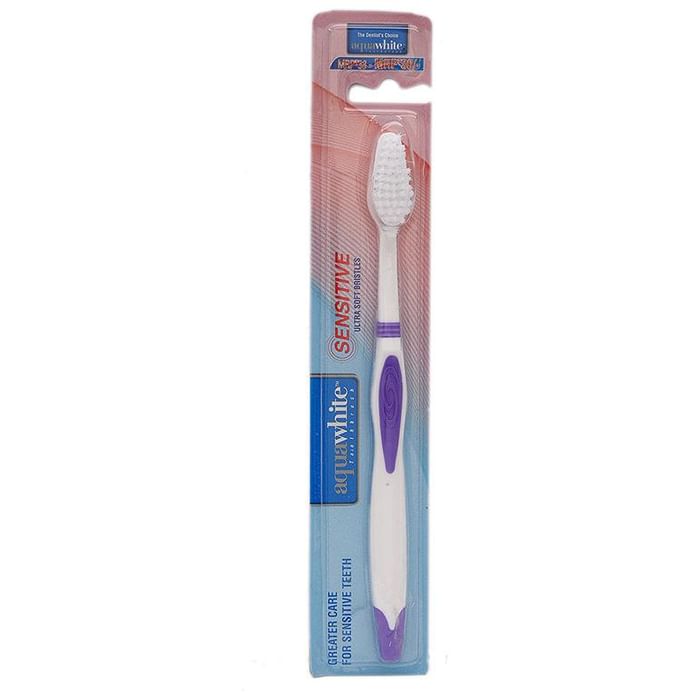 Aquawhite Sensitive Ultra Soft Bristles Toothbrush