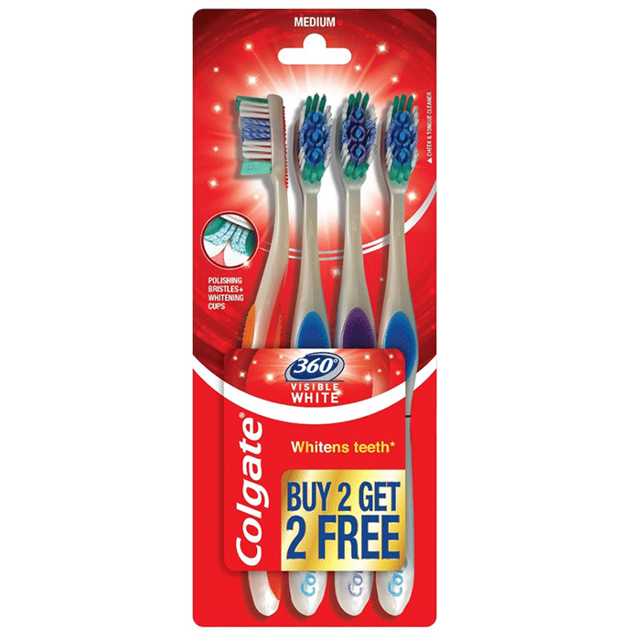 Colgate 360 Degree Visible White (Buy 2 Get 2 Free)