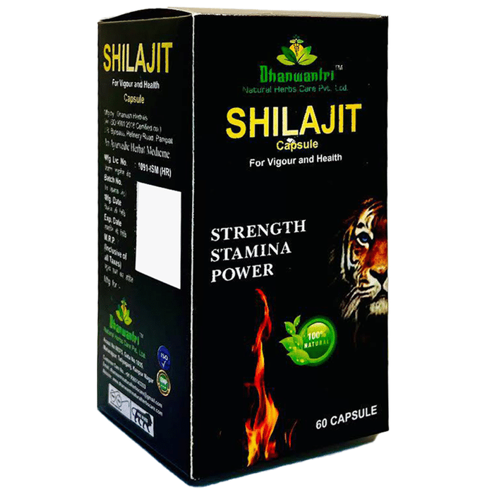 Dhanwantri Shilajit Capsule(60Each)