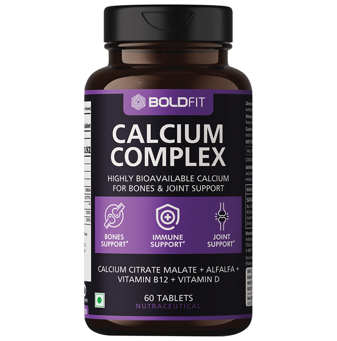 Boldfit Calcium Complex Tablet