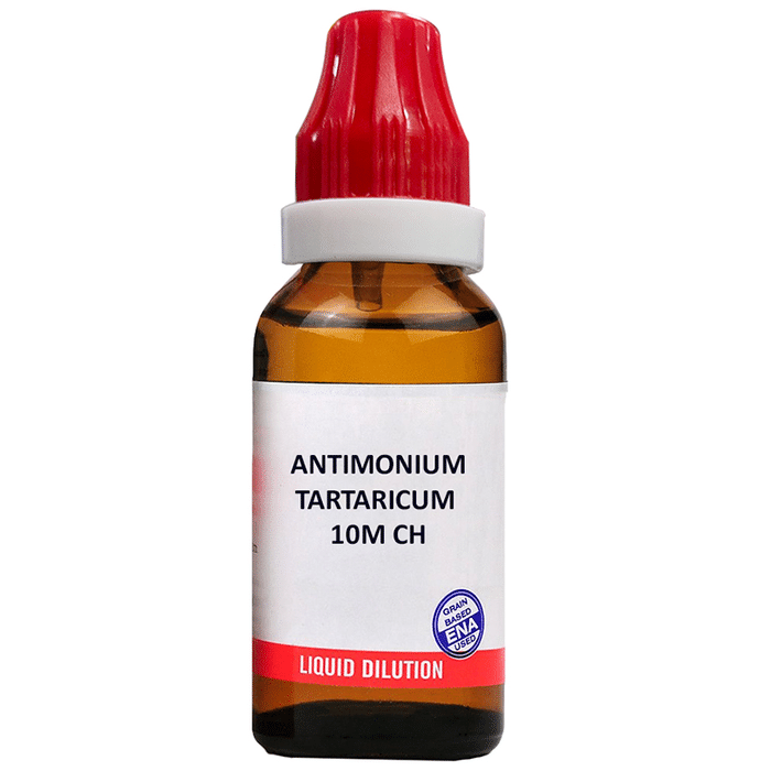 Bjain Antimonium Tartaricum Dilution 10M CH