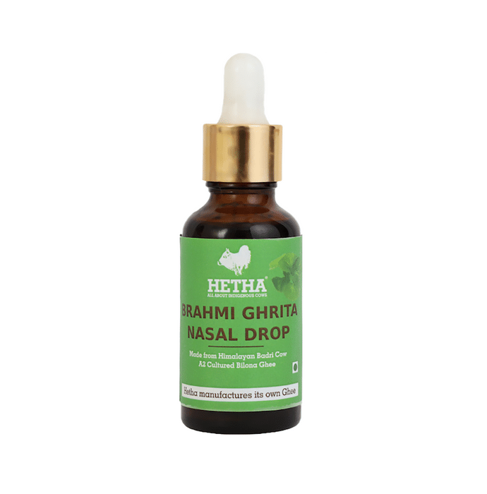 Hetha Brahmi Ghrita Nasal Drops