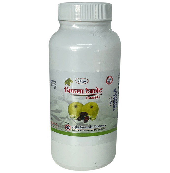 Unjha Triphala Tikadi Tablet