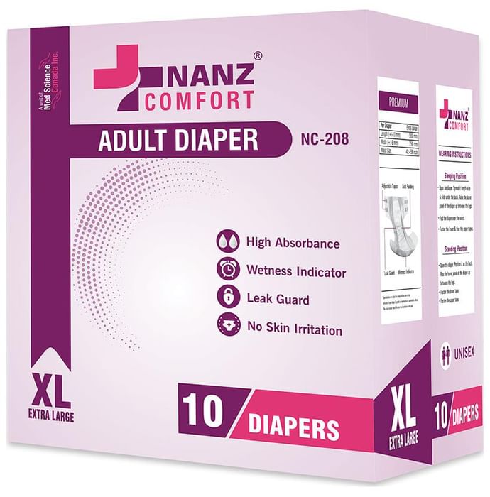 Nanz Comfort NC 208 Adult Diaper XL