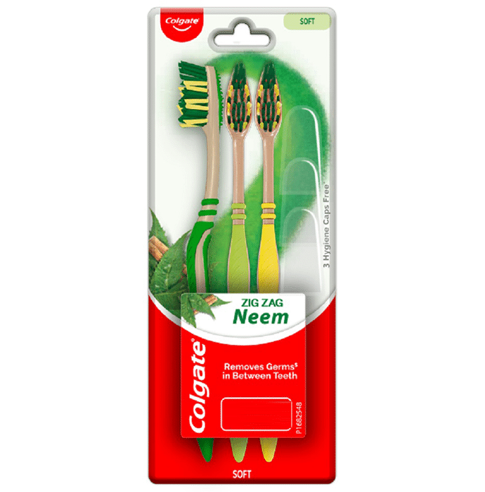 Colgate Zing Zag Neem Soft Toothbrush