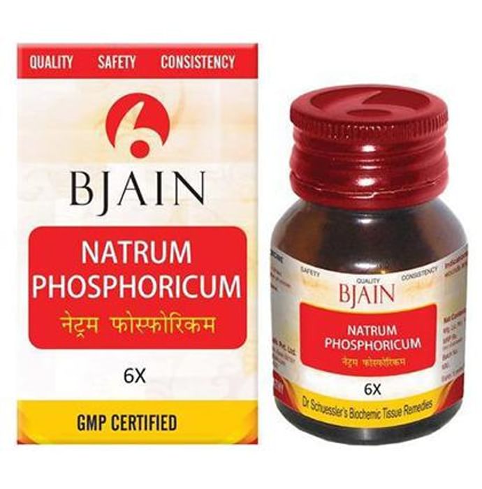 Bjain Natrum Phosphoricum Globules 6X
