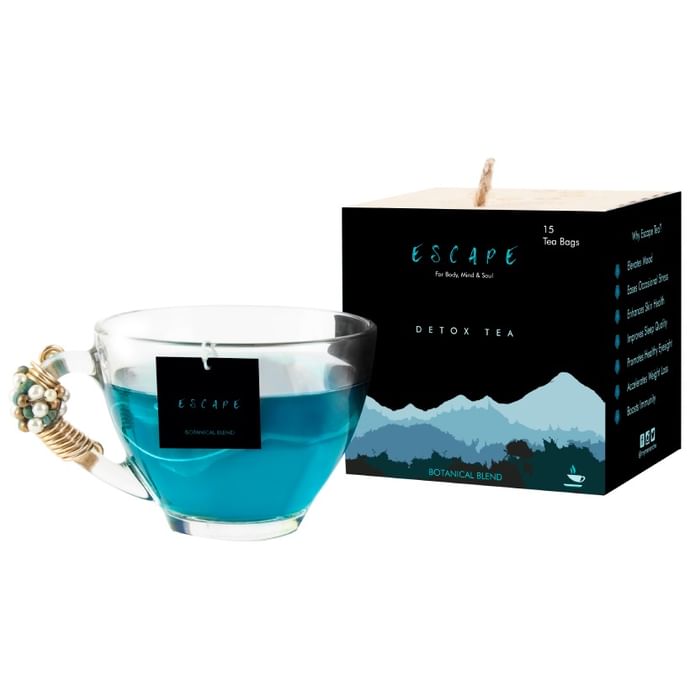Menarche Escape Detox Tea with Natural Herbs and Flowers for Boost Immunity,Relieve Stress & Anxiety