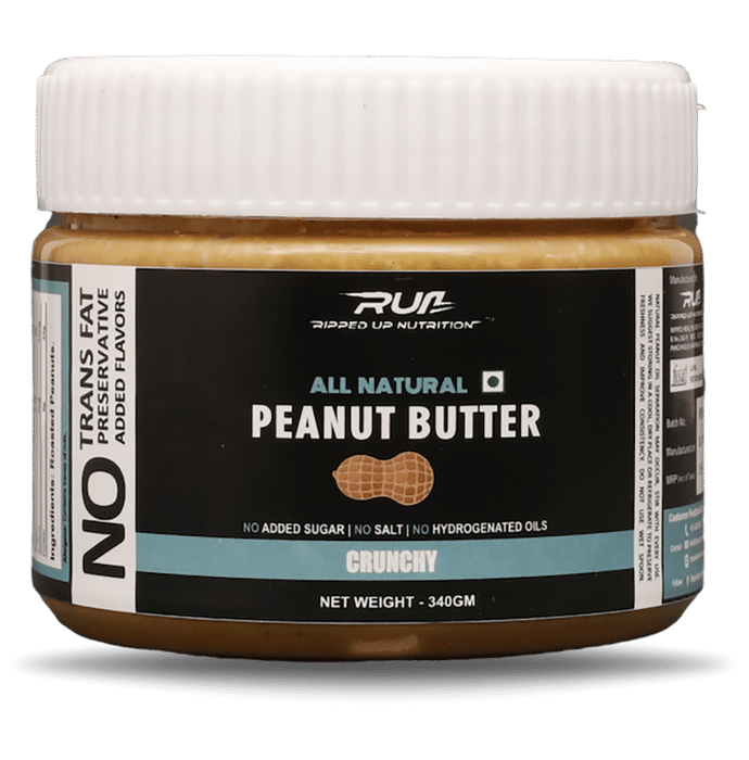 Ripped Up Nutrition All Natural Peanut Butter Crunchy