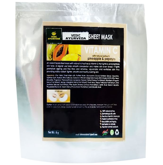 Vedic Ayurveda Eye Sheet Mask