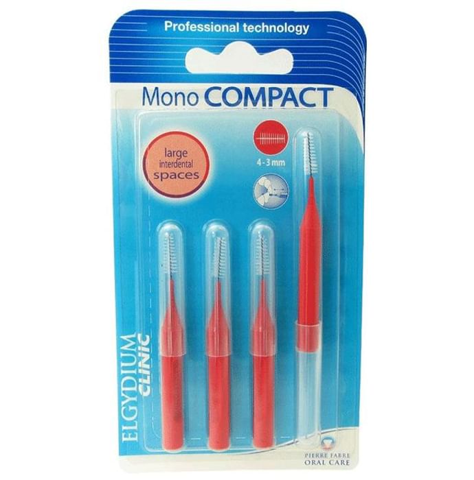 Elgydium Clinic Mono Compact Interdental Brush Large Conical Orange