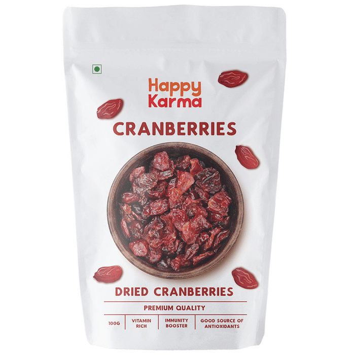 Happy Karma Cranberries (100gm Each)