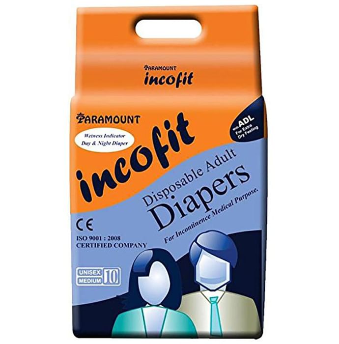Paramount Incofit Disposable Adult Diaper Medium