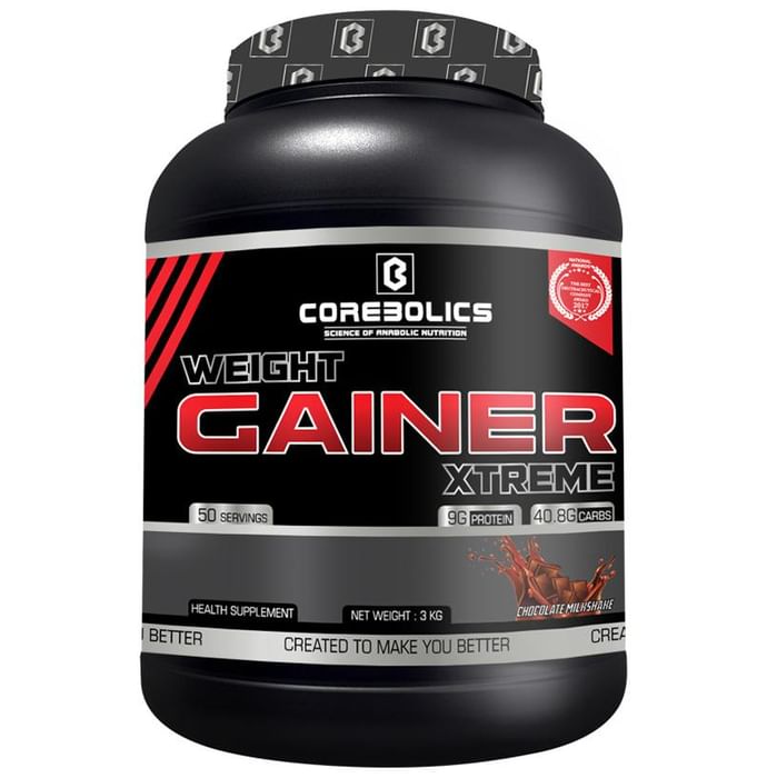 Corebolics Weight Gainer Extreme Chocolate Milkshake