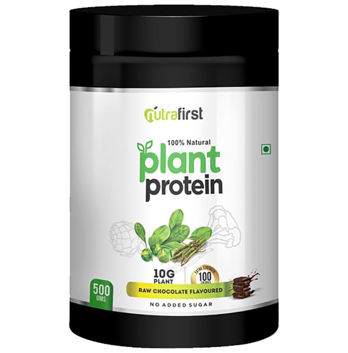 Nutrafirst 100% Natural Plant Protein Powder Raw Chocolate