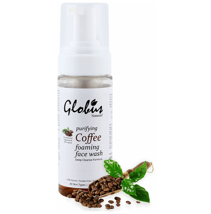 Globus Naturals Coffee Foaming Face Wash