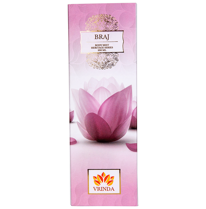 Vrinda Braj Body Mist Heritage Series