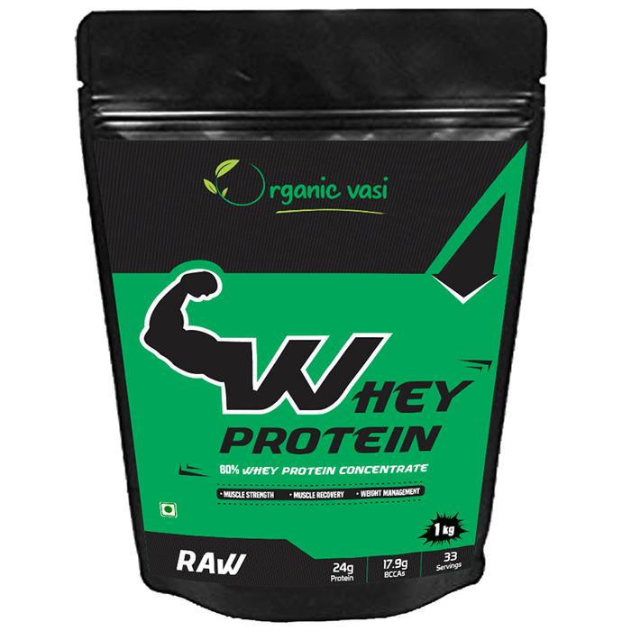 Organic Vasi Raw Whey Protein 80% Whey Protein Concentrate Powder