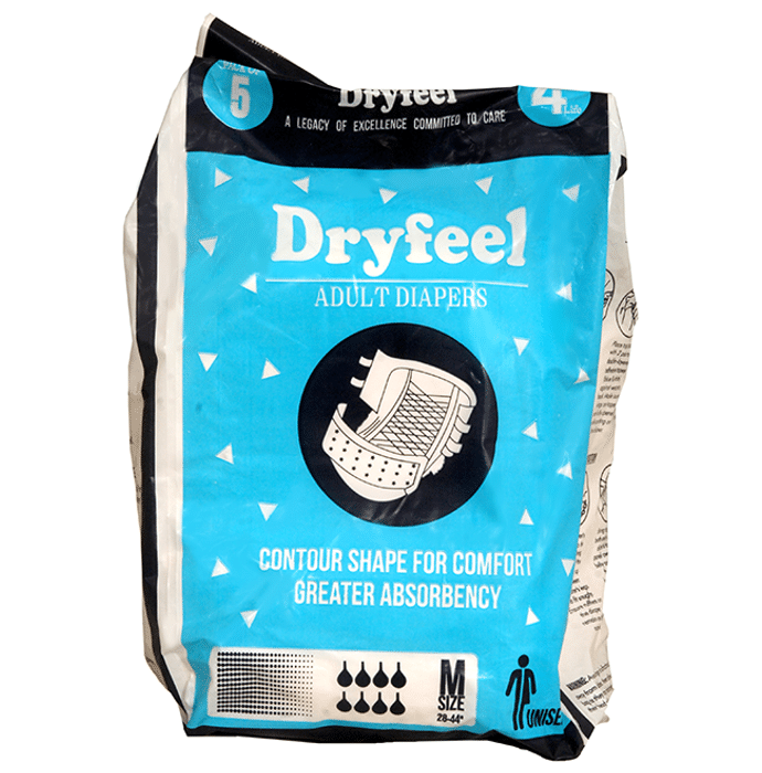 Dryfeel Adult Diaper Medium