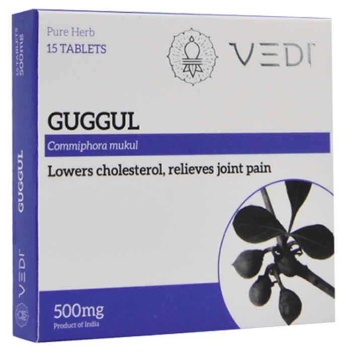 Vedi Guggul 500mg Tablet