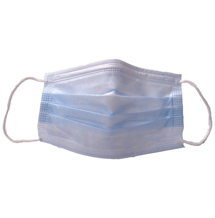 Advind Healthcare Non-Woven Disposable 3 Ply Surgical Mask with Melt Blown Fabric & Metal Nose Pin