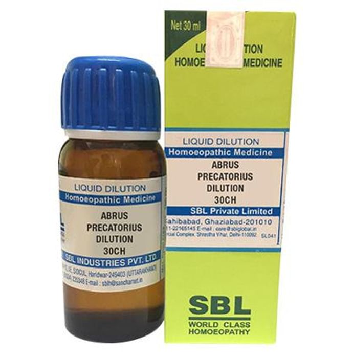SBL Abrus Precatorius Dilution 30 CH