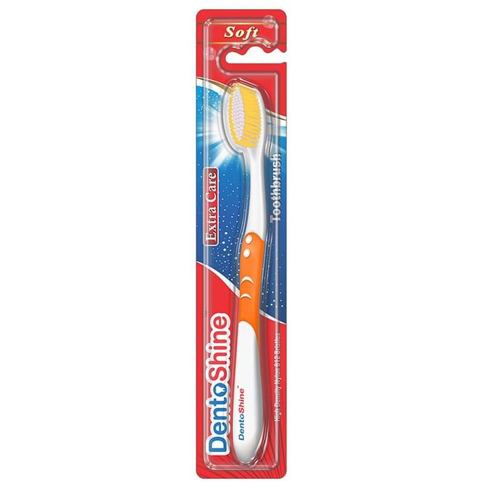 DentoShine Extra Care Soft Toothbrush Orange