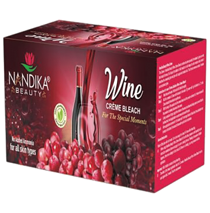 Nandika Beauty Wine Creme Bleach