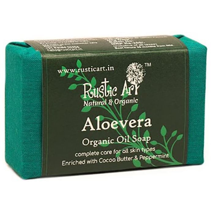 Rustic Art Aloe Vera Organic Oil Soap