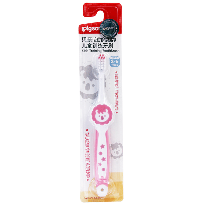 Pigeon Training Toothbrush Pink