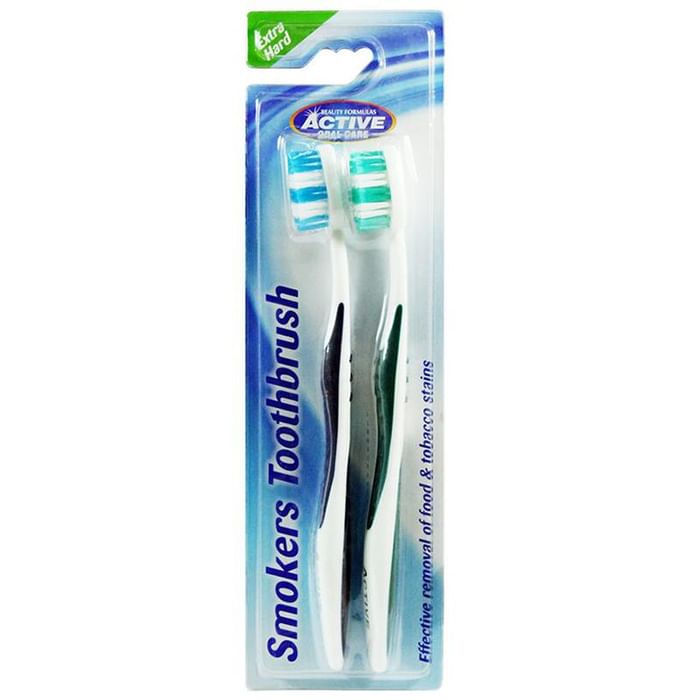 Beauty Formulas Active Oral Care Toothbrush Smokers