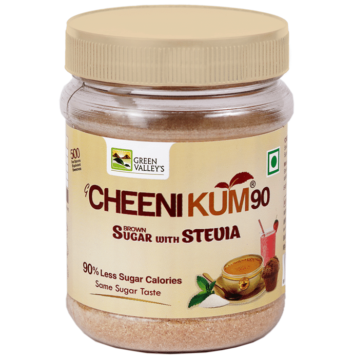 GreenValley's Cheeni Kum 90 Brown Sugar with Stevia
