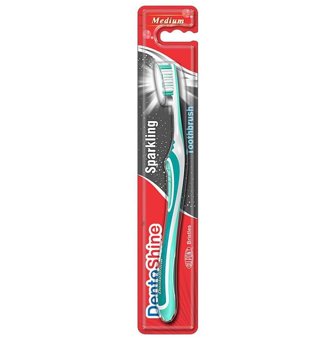 DentoShine Sparkling Toothbrush Medium Teal