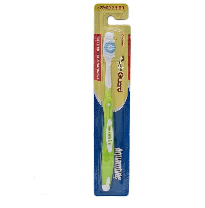 Aquawhite Twin Guard Toothbrush