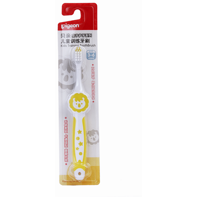 Pigeon Training Toothbrush Yellow