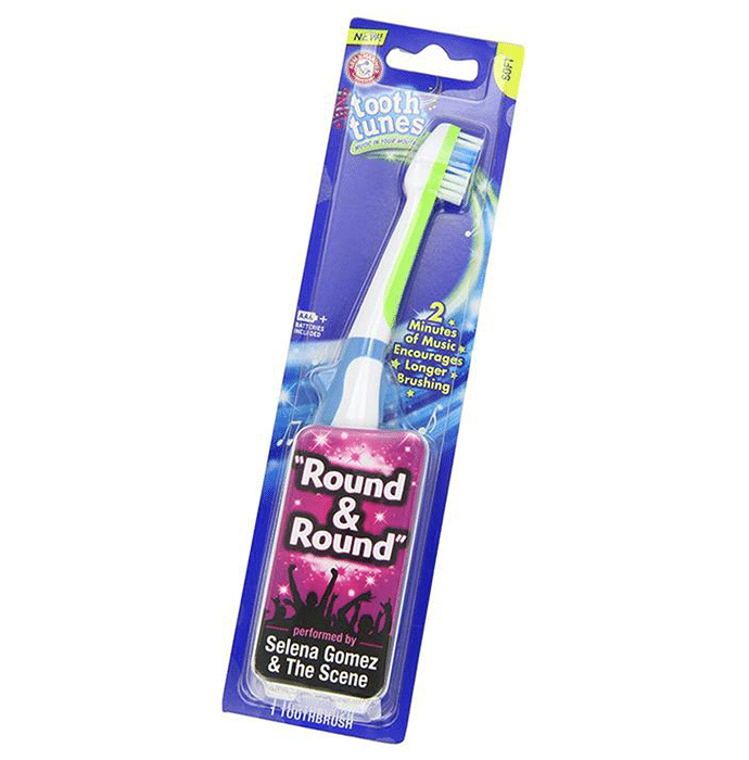 Arm & Hammer Tooth Tunes Round & Round Music Toothbrush