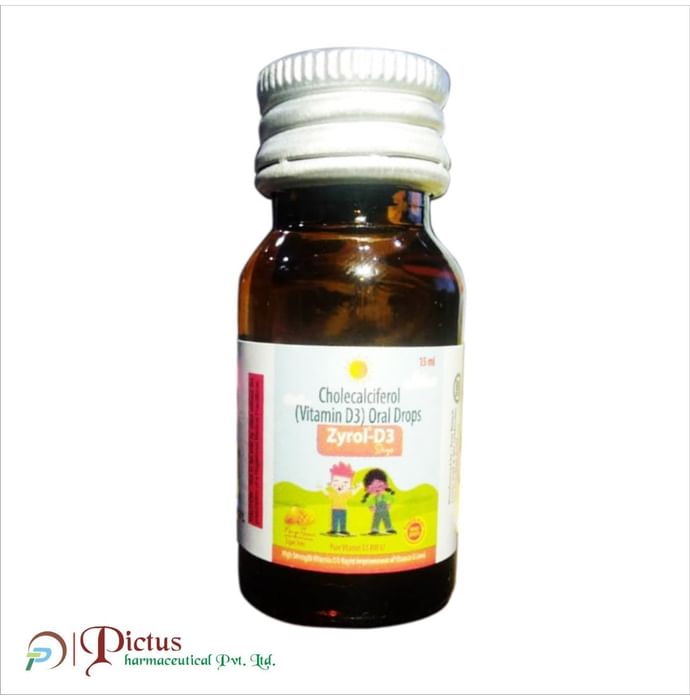 Zyrol-D3 800IU Oral Drops