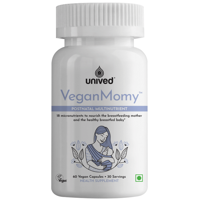 Unived Vegan Momy Postnatal Multinutrient Vegan Capsule